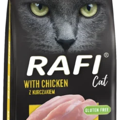 Dolina Noteci Rafi Croquettes Pour Chat Au Poulet 7kg.x2