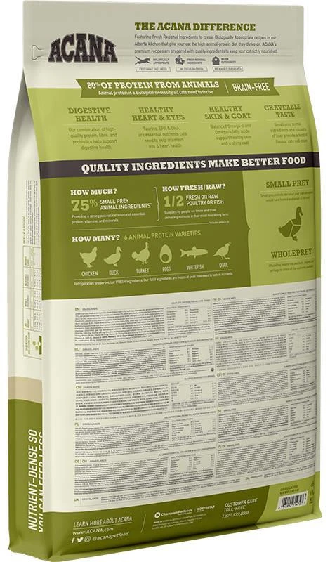 ACANA Chat Des Prairies 4,5 Kg 4 ACANA Chat Des Prairies 4,5 Kg – Image 2