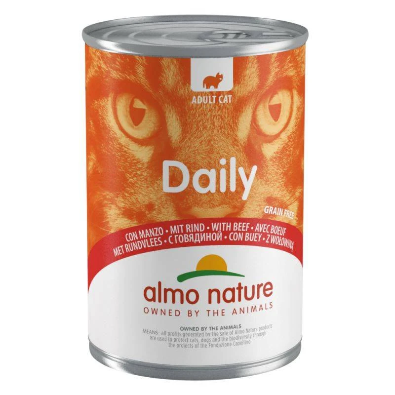 ALMO NATURE Daily Au Bœuf 12 X 400g 3 ALMO NATURE Daily Au Bœuf 12 X 400g