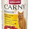 ANIMONDA Chat Carny Senior Goût : Bœuf, Poulet, Fromage 400gx6 -Promos Patou Noir Magasin fre pl ANIMONDA Chat Carny Senior gout Boeuf poulet fromage 400g x6 30122 1