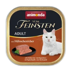 ANIMONDA Vom Feinsten Classic Chat Avec Foie De Poulet 100g X12