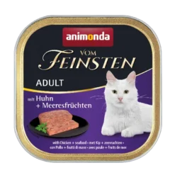 Animonda Vom Feinsten Chat Adulte Poulet Et Fruits De Mer 100g X12