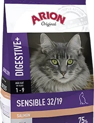 Arion Original Cat Sensible 32/19 Saumon 2kg -Promos Patou Noir Magasin fre pl Arion Original Cat Sensible 32 19 saumon 2kg 8846 2