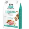 Brit Care Cat Grain-Free Sterilised Urinary Health Avec Du Poulet 2kg -Promos Patou Noir Magasin fre pl Brit Care Cat Grain Free Sterilised Urinary Health avec du poulet 2kg 13187 1