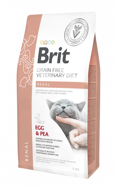 Brit Gf Veterinary Diets Cat Renal 400g X2 3 Brit Gf Veterinary Diets Cat Renal 400g X2