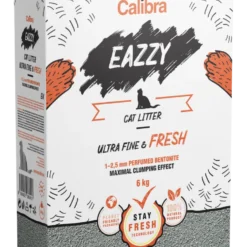 CALIBRA Litière Eazzy Ultra Fine&Fraîche Bentonite 6kg
