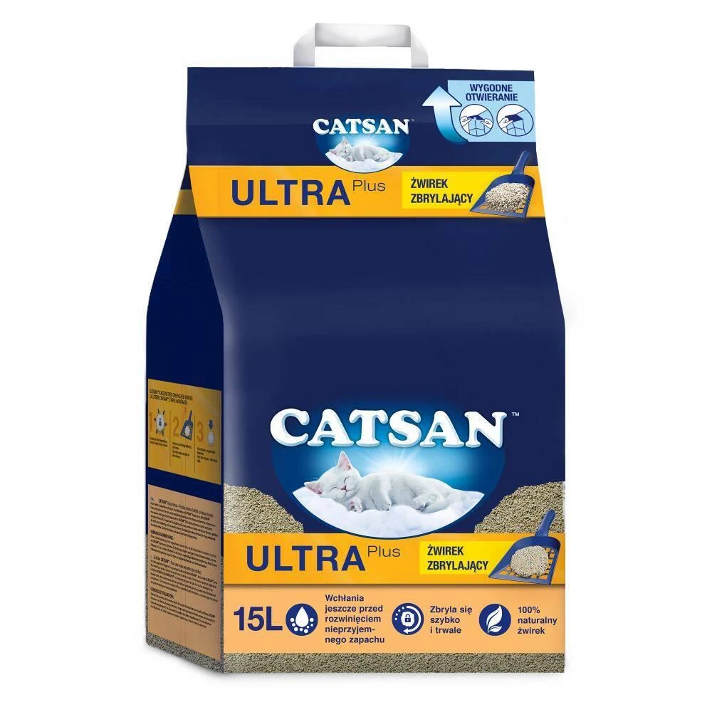 CATSAN Ultra Plus 15l 3 CATSAN Ultra Plus 15l