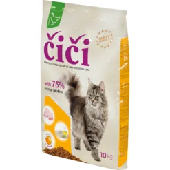 Cici Chicken 30/12 10kg Pour Chats Avec Poulet+ Surprise Gratuite Pour Votre Chat
