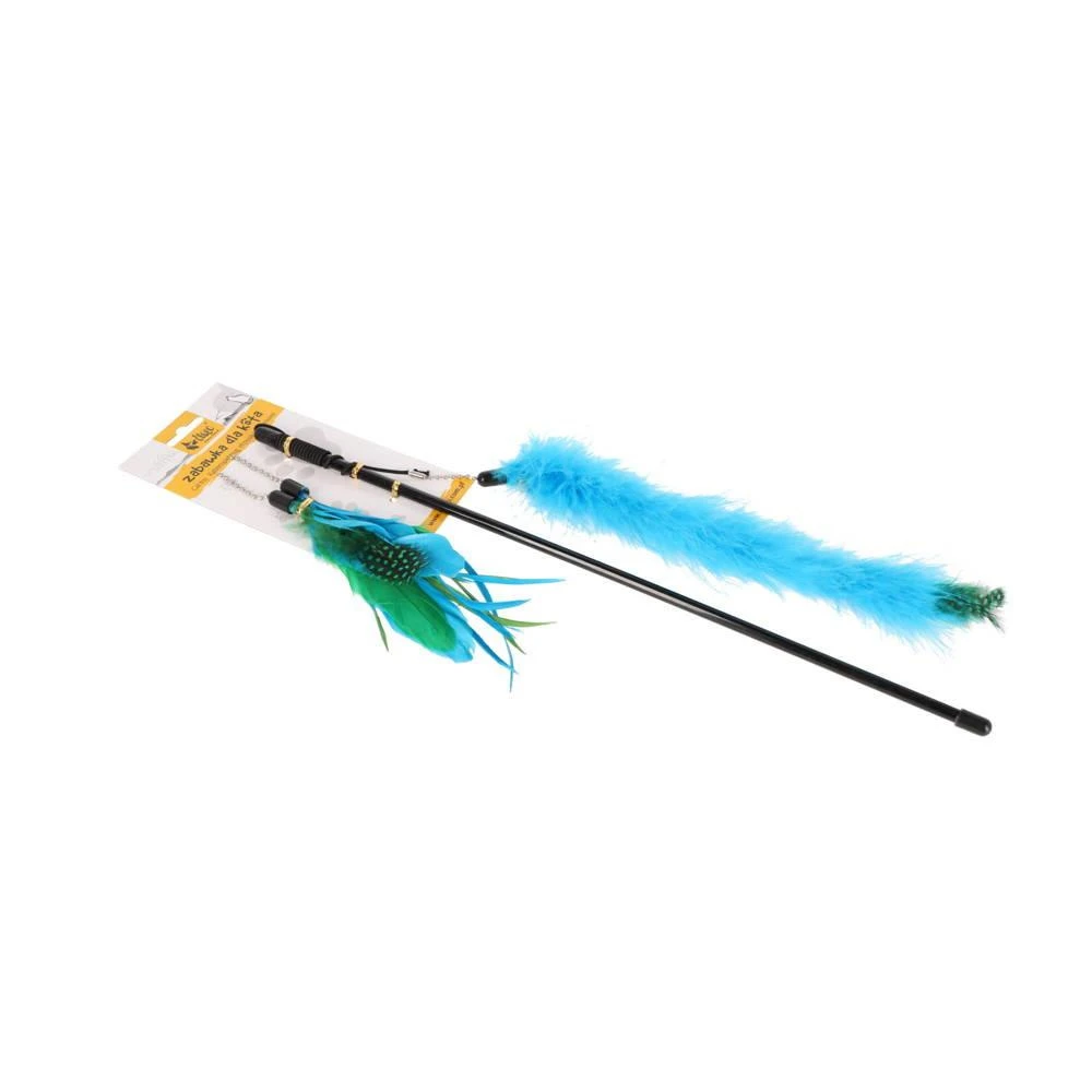 DINGO Jouet Pour Chat : Canne Pour Chat Avec Jouets Interchangeables 3 DINGO Jouet Pour Chat : Canne Pour Chat Avec Jouets Interchangeables