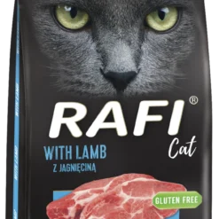 DOLINA NOTECI Croquettes Pour Chat Rafi Avec Agneau 7kg.