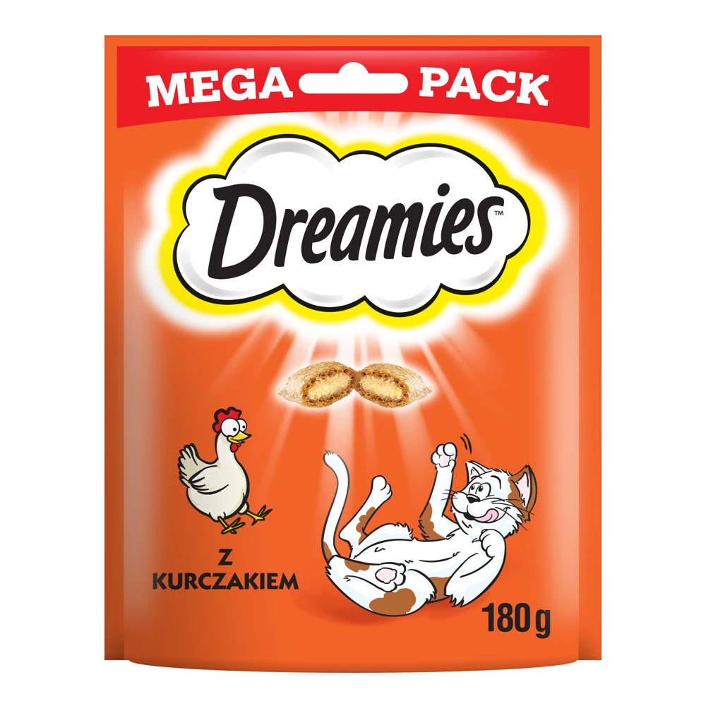 DREAMIES Friandise Au Poulet Pour Chat 180g 3 DREAMIES Friandise Au Poulet Pour Chat 180g