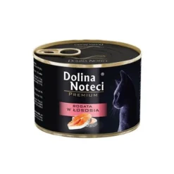 Dolina Noteci Premium Pour Chats Riche En Saumon 185g X12 -Promos Patou Noir Magasin fre pl Dolina Noteci Premium pour chats riche en saumon 185g 11816 1