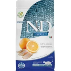 Farmina N&D Ocean Feline Adult Herring&Orange 1,5kg
