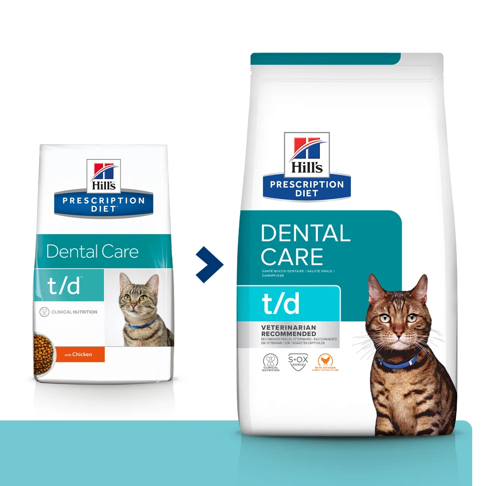 Hills HILL'S PD Prescription Diet Feline T/d 1,5kg 4 Hills HILL'S PD Prescription Diet Feline T/d 1,5kg – Image 2