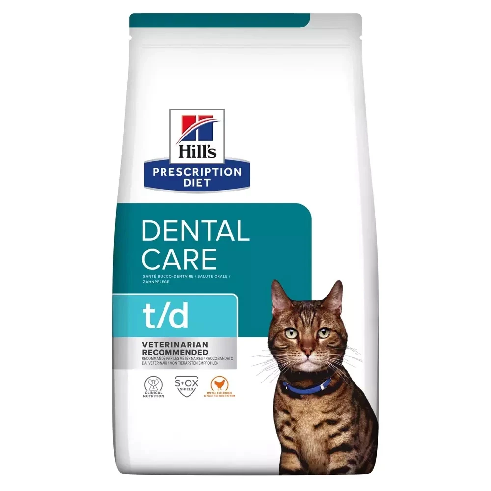 Hills HILL'S PD Prescription Diet Feline T/d 1,5kg 3 Hills HILL'S PD Prescription Diet Feline T/d 1,5kg