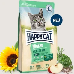 Happy Cat Minkas Perfect Mix Volaille, Poisson Et Agneau 10 Kg+Surprise Gratuite Pour Chat -Promos Patou Noir Magasin fre pl Happy Cat Minkas Perfect Mix volaille poisson et agneau 10 kg 12082 1