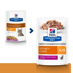 Hills Hill's PD Prescription Diet Feline K/d Kidney Care Boeuf 85g X12 -Promos Patou Noir Magasin fre pl Hills PD Prescription Diet Feline k d Kidney Care Boeuf 85g 10008 1