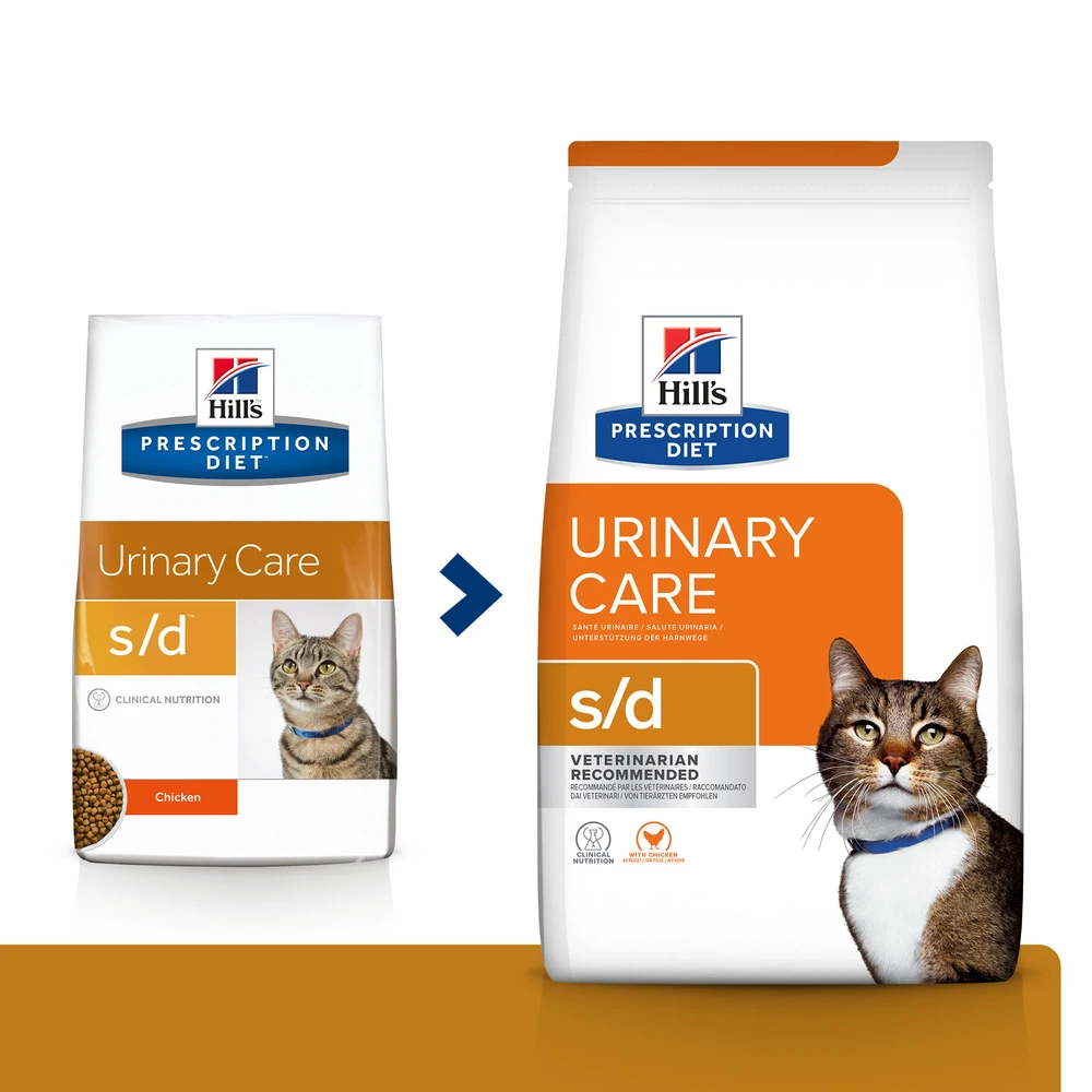Hills Hill's PD Prescription Diet Feline S/d 1,5kg 3 Hills Hill's PD Prescription Diet Feline S/d 1,5kg