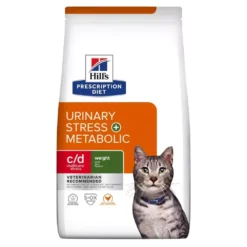 Hills Hill's PD Prescription Diet C/d Urinary Stress + Metabolic Feline 1,5kg