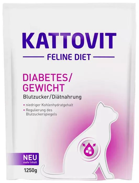 Kattovit Diabetes 1250g De Nourriture Sèche 3 Kattovit Diabetes 1250g De Nourriture Sèche