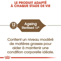 ROYAL CANIN Ageing Sterilised +12 2kg 13 ROYAL CANIN Ageing Sterilised +12 2kg -Promos Patou Noir Magasin fre pl ROYAL CANIN Ageing Sterilised 12 2kg 16900 1