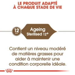 ROYAL CANIN Ageing Sterilised +12 4kg -Promos Patou Noir Magasin fre pl ROYAL CANIN Ageing Sterilised 12 4kg 16901 3