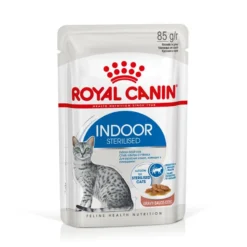 ROYAL CANIN Indoor Sterilised Sauce 12x85g -Promos Patou Noir Magasin fre pl ROYAL CANIN Indoor Sterilised Sauce 12x85g 12296 2