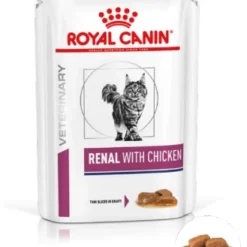 ROYAL CANIN Renal With Chicken (Poulet) 12x85g -Promos Patou Noir Magasin fre pl ROYAL CANIN Renal with Chicken Poulet 12x85g 9117 4
