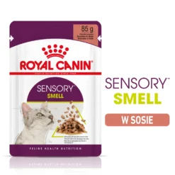 ROYAL CANIN Sensory Smell Nourriture Humide, Morceaux En Sauce 12x85g -Promos Patou Noir Magasin fre pl ROYAL CANIN Sensory Smell nourriture humide morceaux en sauce 12x85g 25360 3