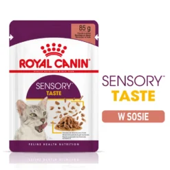 ROYAL CANIN Sensory Taste Nourriture Humide, Morceaux En Sauce 12x85g -Promos Patou Noir Magasin fre pl ROYAL CANIN Sensory Taste nourriture humide morceaux en sauce 12x85g 25358 3