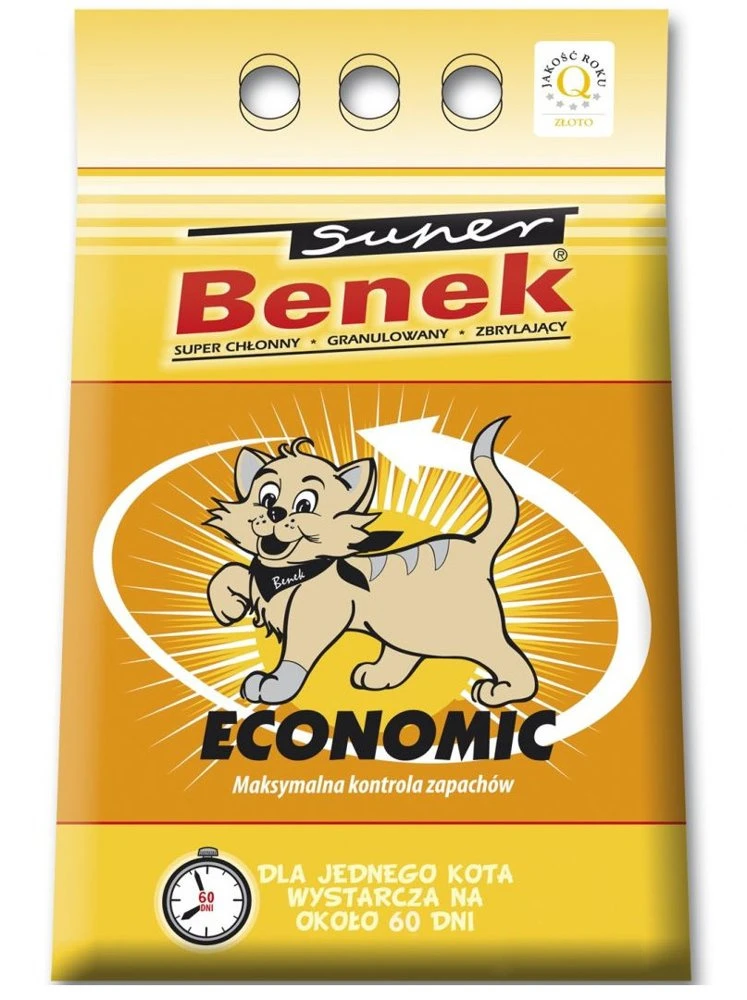 SUPER BENEK Litière économique 10l 2 SUPER BENEK Litière économique 10l