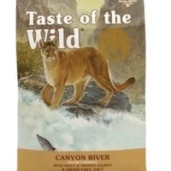 TASTE OF THE WILD Canyon River à La Truite & Saumon Sans Céréales Pour Chat 6,6kg+Surprise Gratuit Pour Chat
