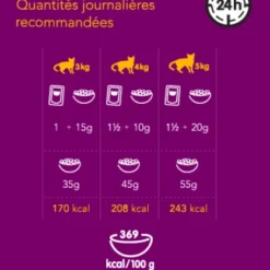 WHISKAS Croquettes Pour Chat 1+ Stérile Avec Poulet 14kg X2 -Promos Patou Noir Magasin fre pl WHISKAS Croquettes pour chat 1 sterile avec poulet 14kg x2 30676 2