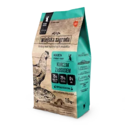 Wiejska Zagroda Poulet Avec Saumon Pour Chatons 1.6kg